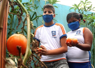 Projeto “Horto na Escola” estreita relação de alunos de Nova Iguaçu com o meio ambiente