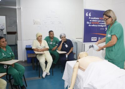 Hospital Geral de Nova Iguaçu investe na capacitação contínua dos profissionais da saúde