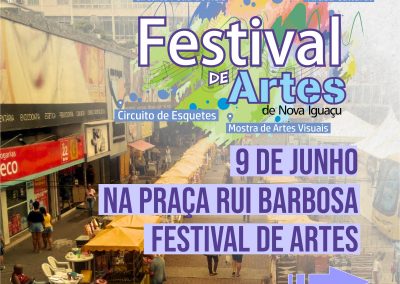 Circuito de Esquetes volta à programação do Festival de Artes de Nova Iguaçu nesta sexta-feira (9)