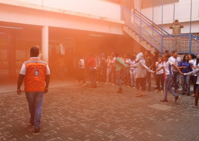 Defesa Civil de Nova Iguaçu faz exercício simulado simultâneo em 32 escolas municipais