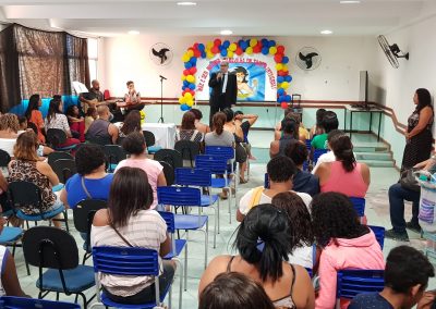 Violência doméstica: mulher relata drama durante palestra sobre a Lei Maria da Penha em Nova Iguaçu