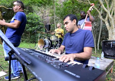 Quarteto de Jazz da Baixada dá show no Parque Natural de Nova Iguaçu