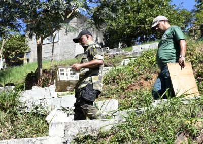 Guarda Ambiental de Nova Iguaçu faz ação para combater queimadas no Maciço do Gericinó