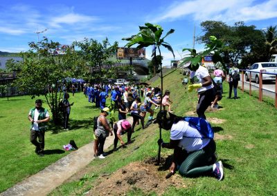 Nova Iguaçu inicia comemoração de aniversário com plantio de 190 árvores