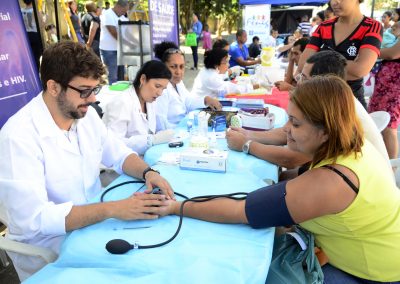 Saúde e serviços sociais durante evento ‘Prefeitura Presente’ em Rodilândia