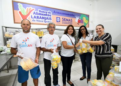 Banco de Alimentos de Nova Iguaçu será polo de distribuição da CEASA