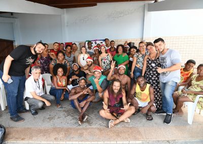 Comidas típicas e diversão em festa natalina no Centro Pop