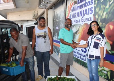 Parceria com o governo federal garante alimento para mais de 5 mil pessoas em Nova Iguaçu