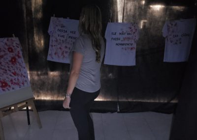 Exposição revela sensações das mulheres vítimas de violência doméstica