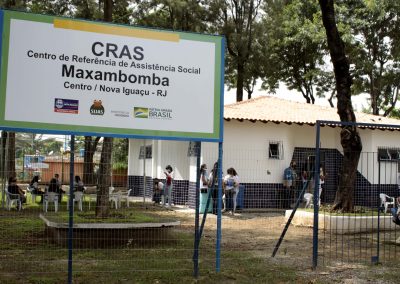 CRAS Maxambomba ganha sede própria na Praça Santos Dumont