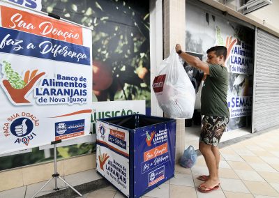 Banco de Alimentos de Nova Iguaçu abre as portas, neste fim de semana, para arrecadar donativos para vítimas de temporal em Petrópolis