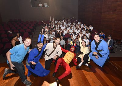 Alunos do CAIESP se emocionam com peça teatral em Nova Iguaçu
