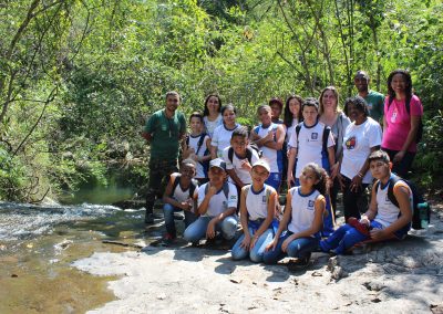 Projeto leva crianças ao Parque Natural Municipal de Nova Iguaçu