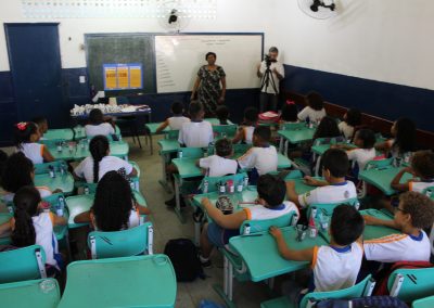 Escola Municipal retoma as aulas após chuva de granizo em Nova Iguaçu