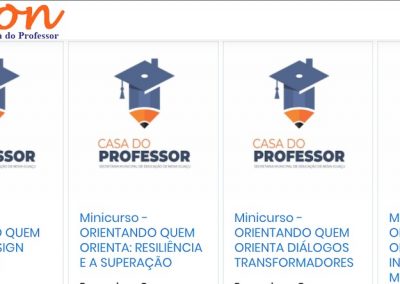 Casa do Professor amplia curso de formação online para profissionais de outras redes públicas de ensino e da rede privada