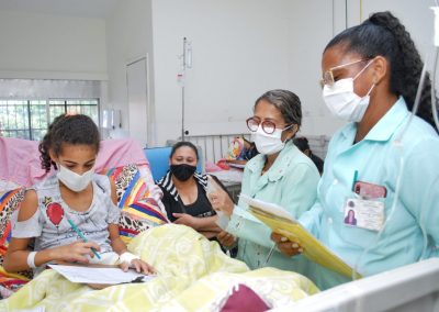 Classe Hospitalar do HGNI retoma as atividades escolares e atende 44 crianças internadas em fevereiro