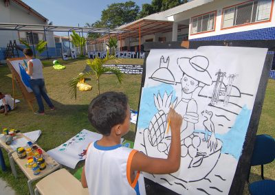 Alunos da Educação Especial de Nova Iguaçu participam de atividades pela Semana da Arte Moderna