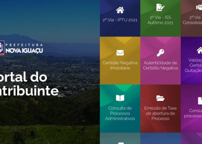Prefeitura de Nova Iguaçu lança novo Portal do Contribuinte