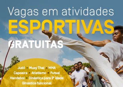 Nova Iguaçu oferece vagas em atividades esportivas gratuitas