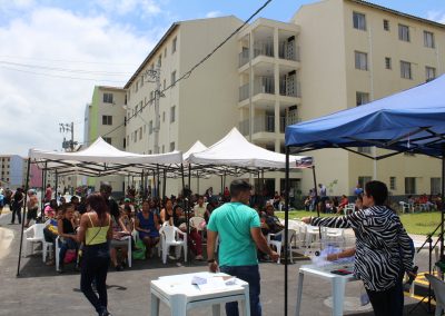Moradores do Valverde 3 escolhem apartamentos em Nova Iguaçu