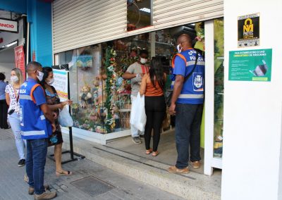 Prefeitura de Nova Iguaçu fiscaliza cumprimento de decreto no comércio do município