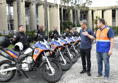 Segurança de Nova Iguaçu ganha reforço com policiais motorizados