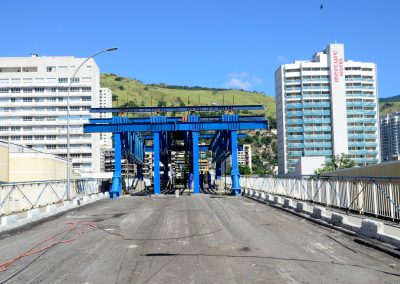 Viaduto Padre João Musch será içado nesta terça-feira e trânsito passa por alterações