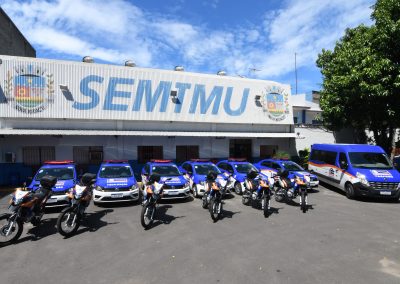 Reforço no trânsito com nova frota de veículos