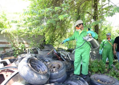 Vigilância Ambiental combate Aedes aegypti em Nova Iguaçu