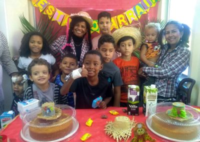 Festa caipira anima crianças internadas no HGNI