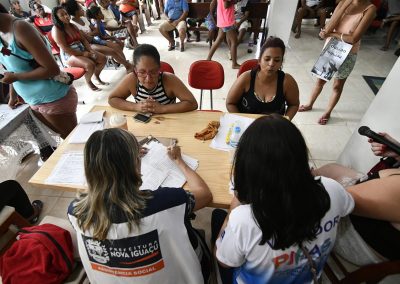 Nova Iguaçu cadastra moradores atingidos pela chuva de granizo