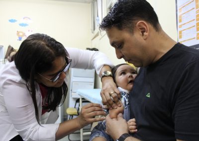 Vacinação contra o sarampo continua nos postos de saúde de Nova Iguaçu