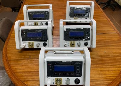 HGNI recebe cinco respiradores portáteis doados pelo programa Todos Pela Saúde