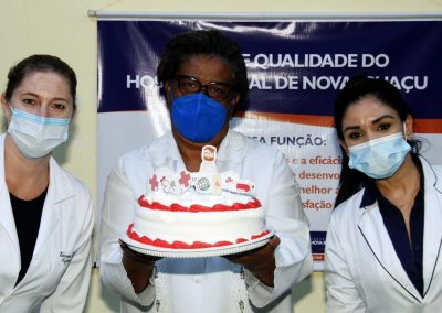 Hospital Geral de Nova Iguaçu faz homenagem aos profissionais da enfermagem