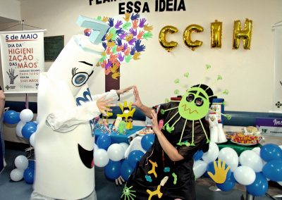 HGNI promove ação de conscientização e cuidados no início da Semana Mundial da Higienização das Mãos