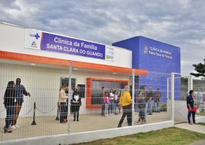 Prefeitura de Nova Iguaçu inaugura Clínica da Família Santa Clara do Guandu