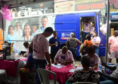 Ação alusiva ao Outubro Rosa promove 770 atendimentos em Nova Iguaçu