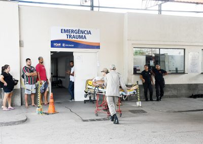 Triste recorde no Hospital Geral de Nova Iguaçu. Unidade registra mais de 3 mil atendimentos a vítimas de acidente de moto