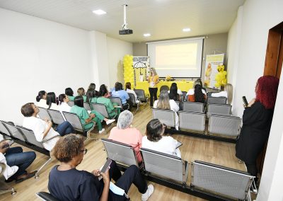 Hospital Geral de Nova Iguaçu promove roda de conversa com funcionários sobre Setembro Amarelo