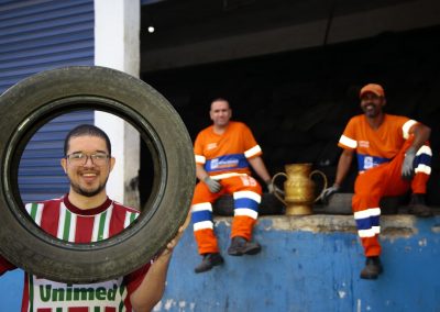 Ecoponto Municipal de Nova Iguaçu já recolheu mais de 22 mil pneus para reciclagem em 2025