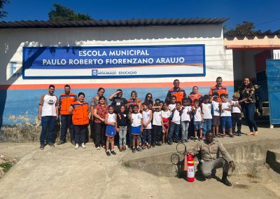 Defesa Civil de Nova Iguaçu faz mais uma ação do projeto “Escolas Seguras”