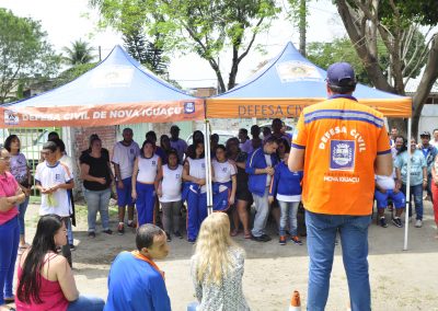 Projeto ‘Escolas Seguras’ faz simulado de evacuação de alunos com deficiência