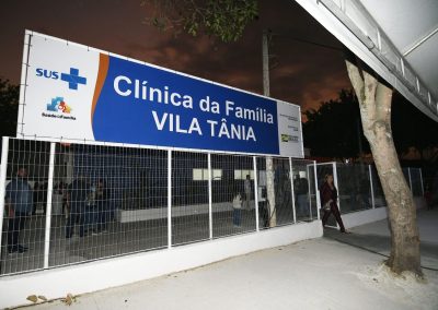Clínica da Família Vila Tânia atende a população neste sábado (24)